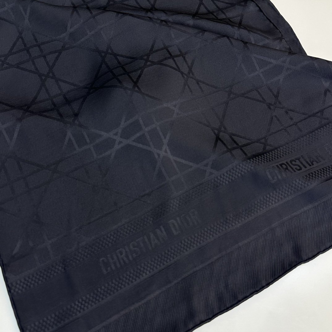 Dior Cannage Silk Scarf - Image 4