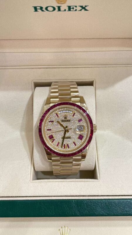 Rolex Day Date Diamond Watch