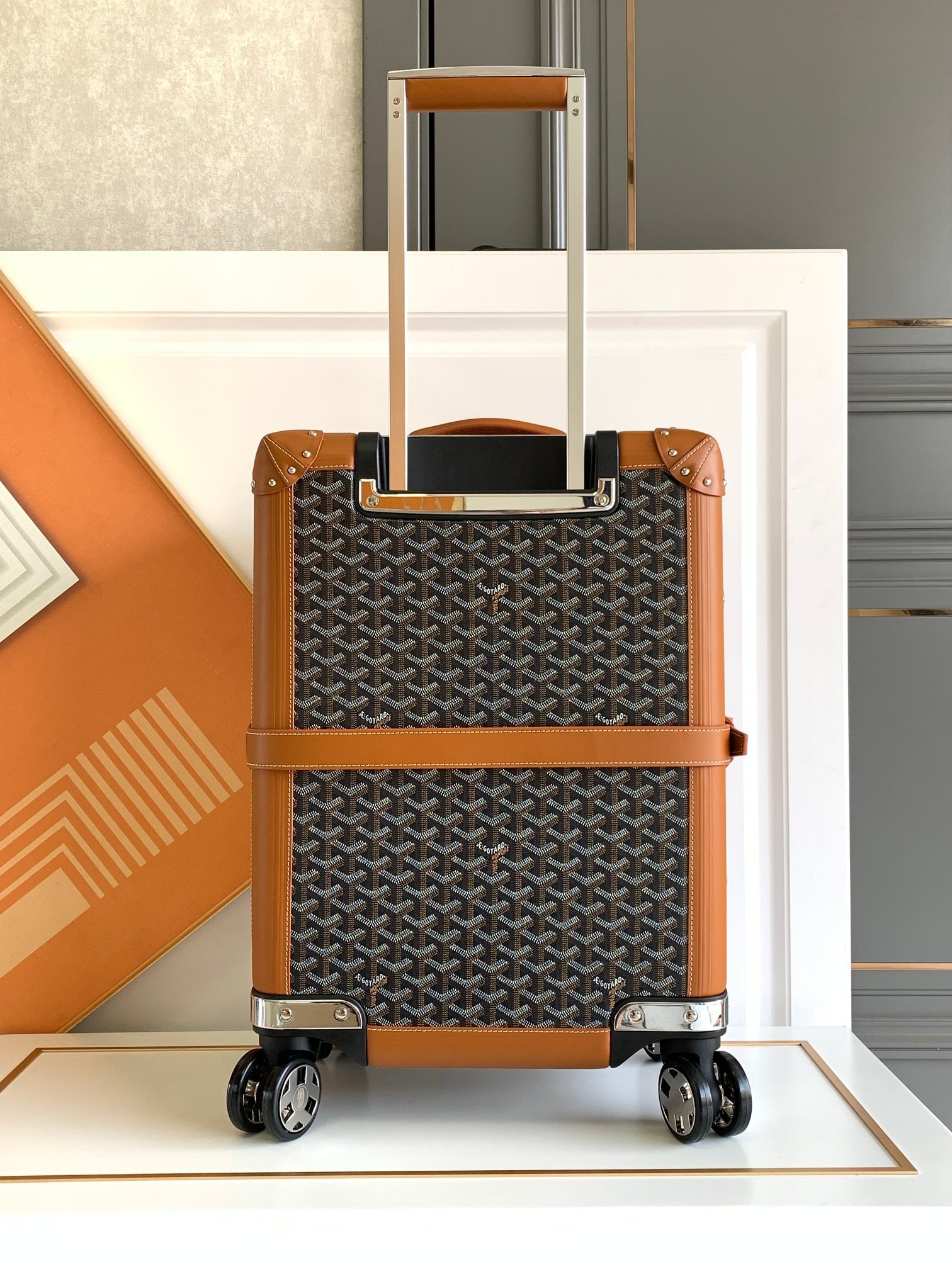 33708.jpg Goyard 20-inch Carry-on Case - Image 1