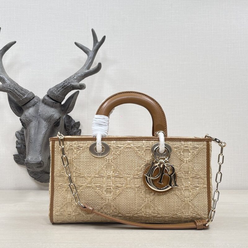 Dior D-Joy Woven Bag