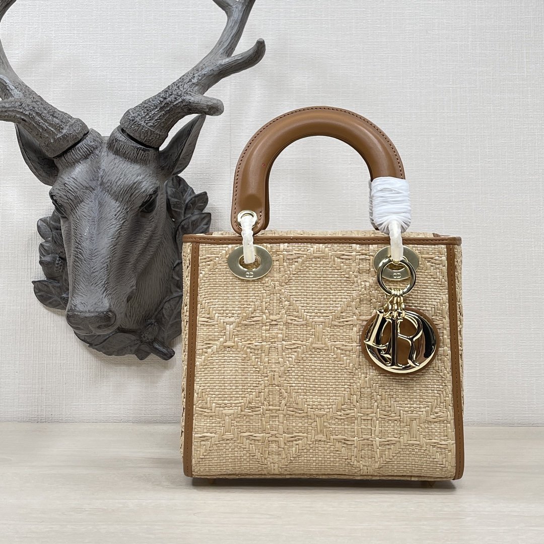 34050.jpg Lady Dior Woven Mini Bag - Image 1