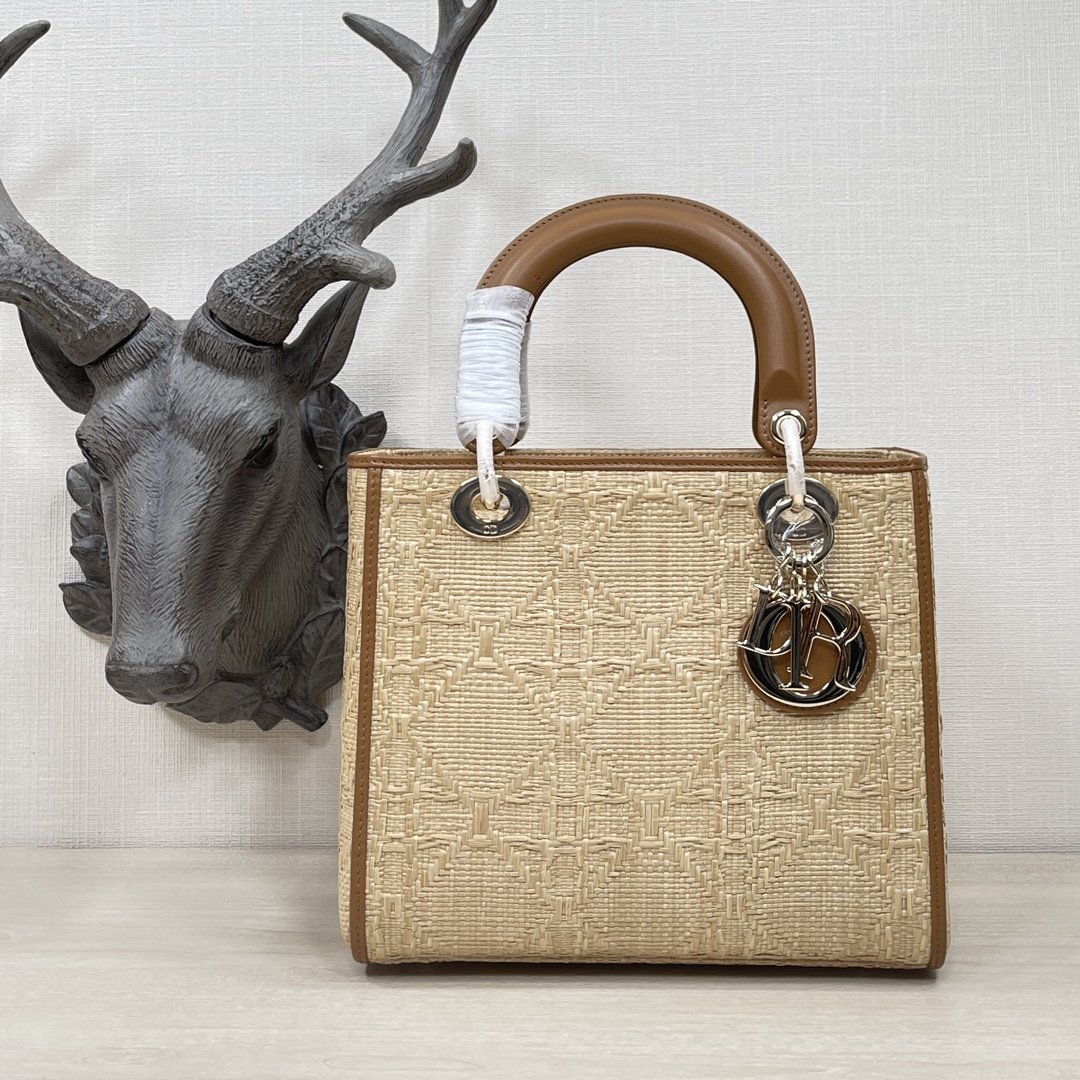 34056.jpg Lady Dior Woven Bag - Image 1