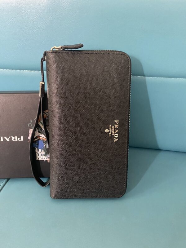 Prada Large Zipper Wallet