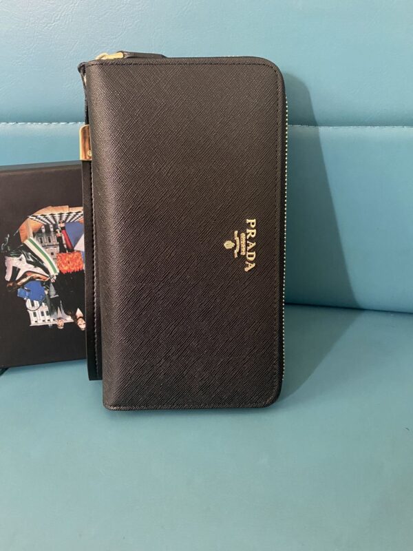 Prada Large Zipper Wallet