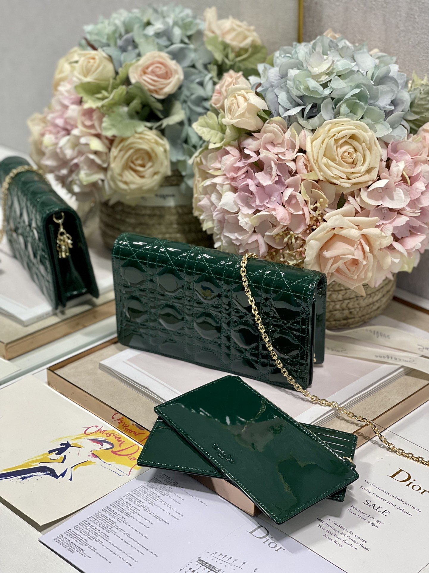 Dior Three-piece Clutch Bag - Image 4