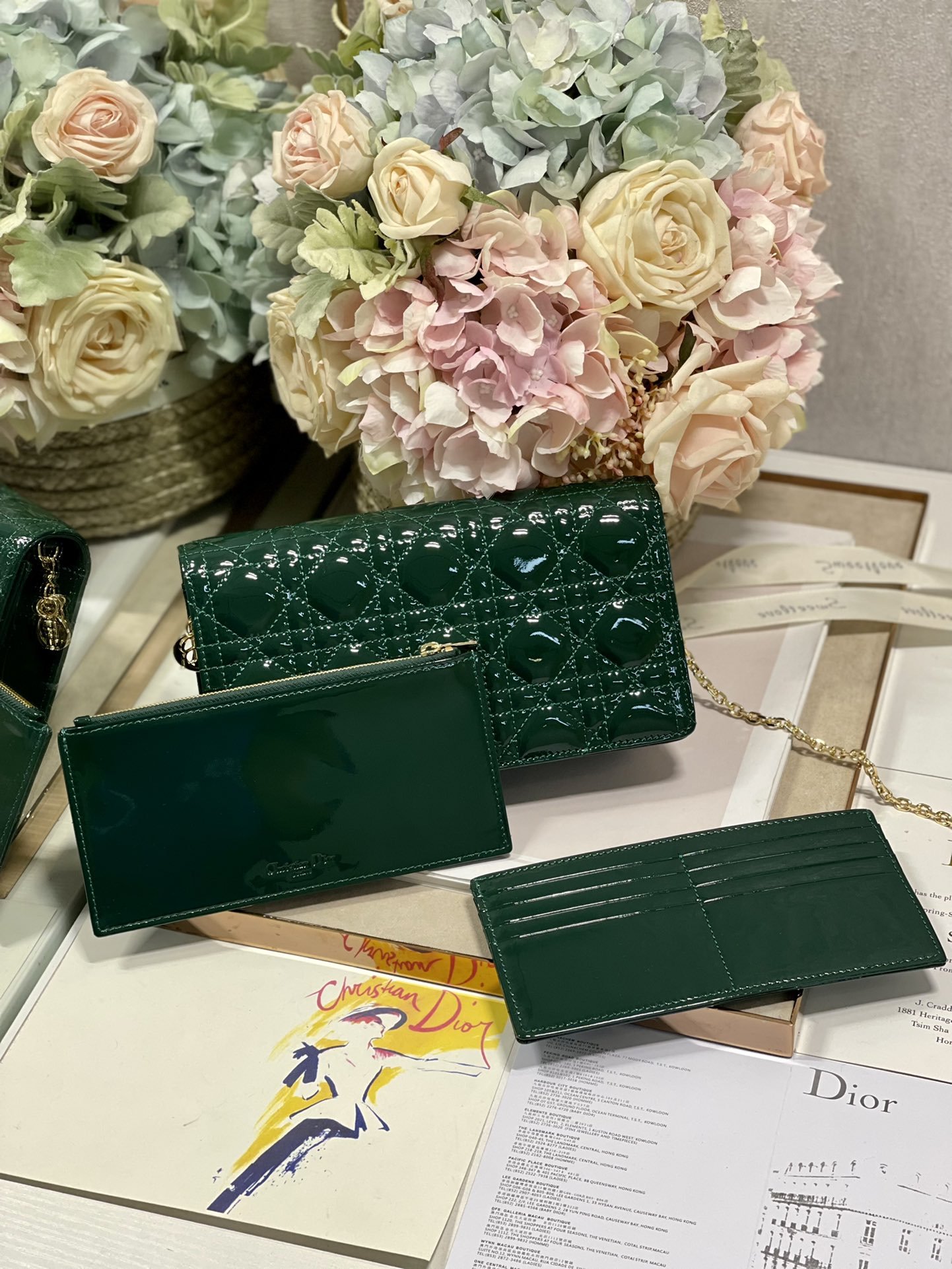 Dior Three-piece Clutch Bag - Image 5