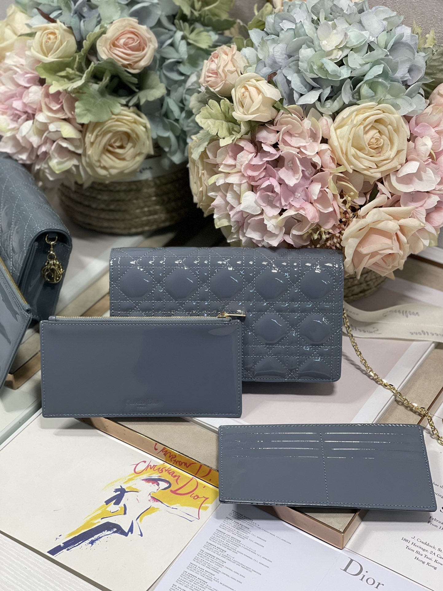 Dior Three-piece Clutch Bag