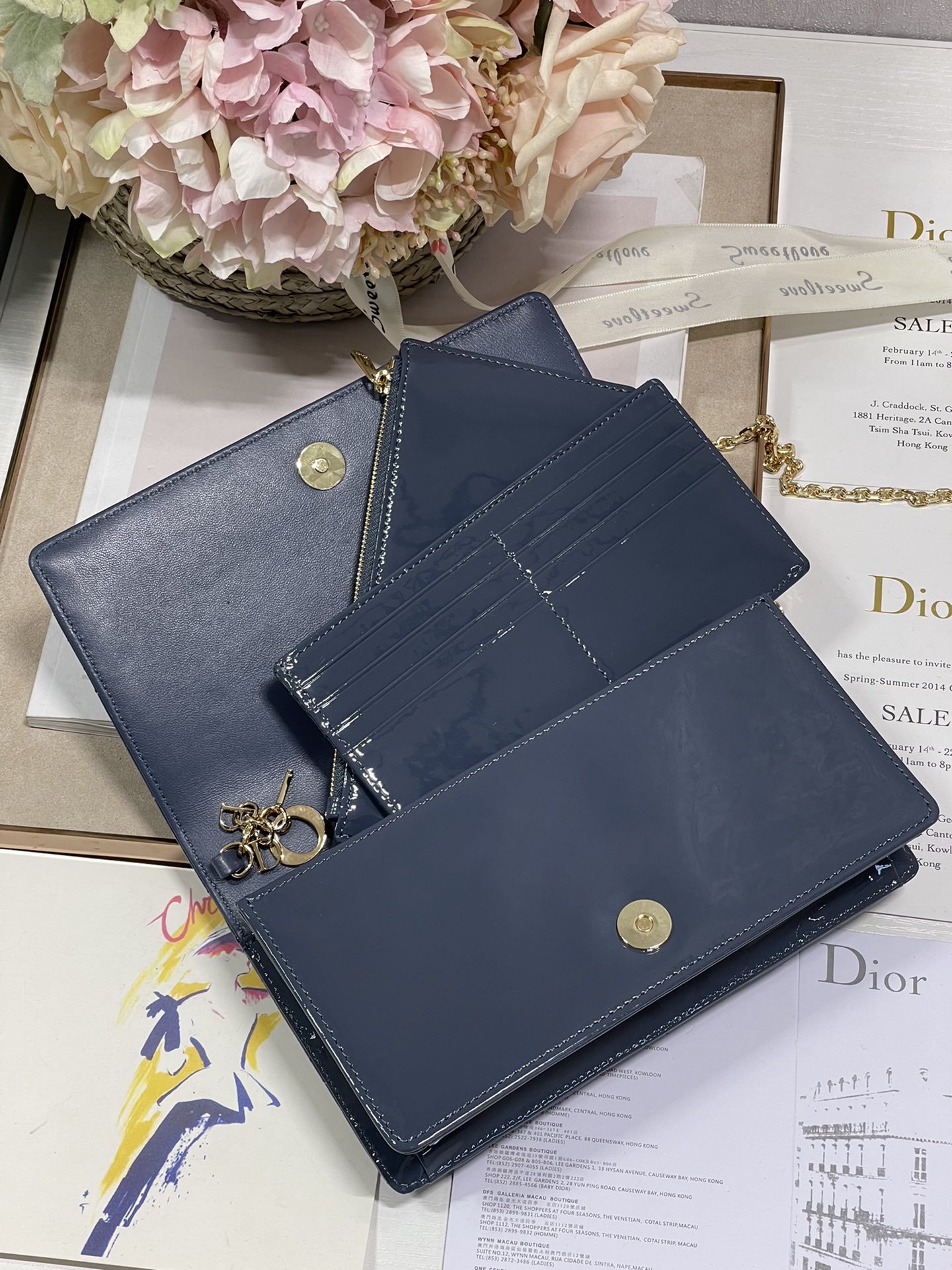 Dior Three-piece Clutch Bag - Image 9