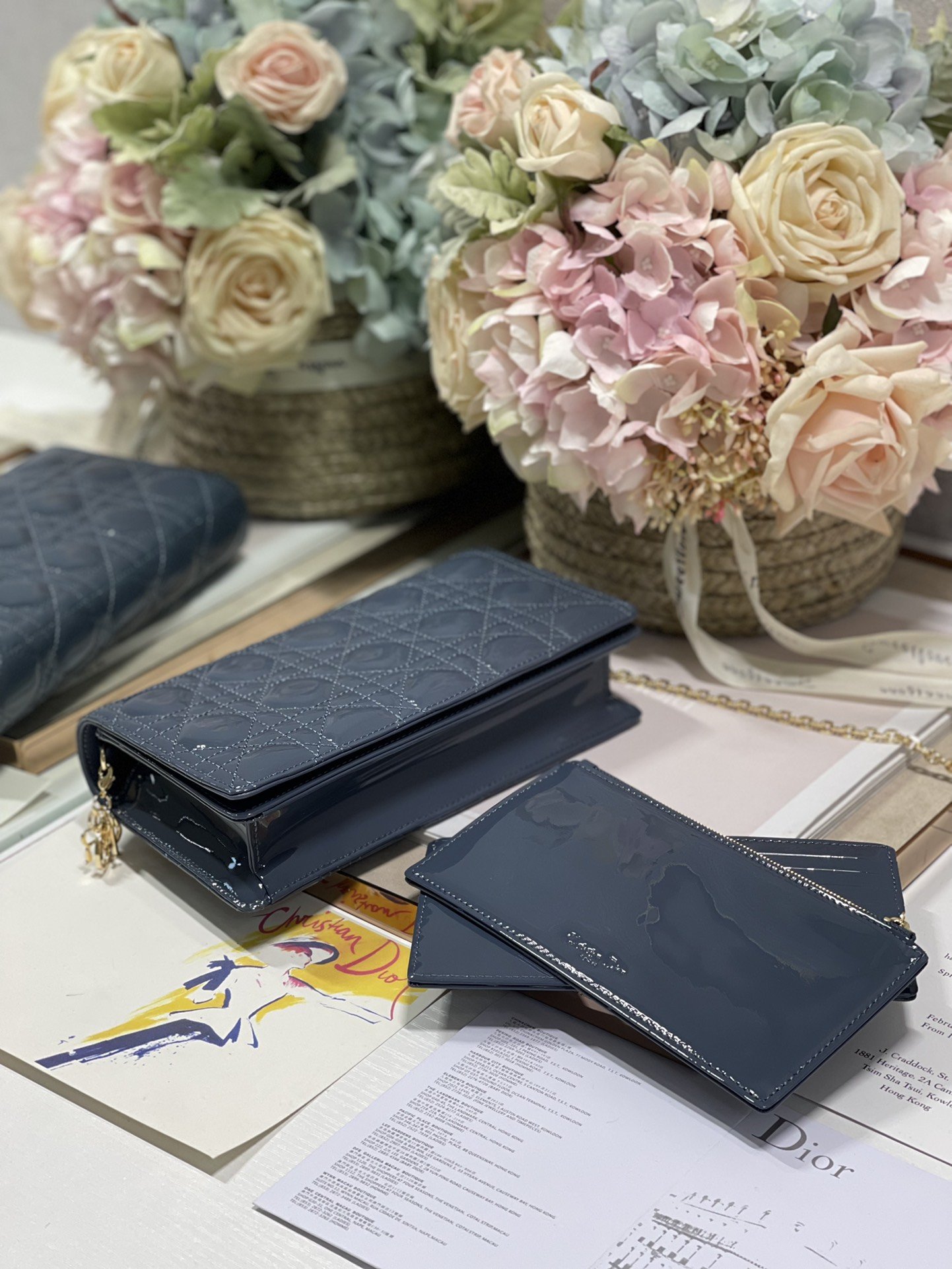 Dior Three-piece Clutch Bag - Image 4