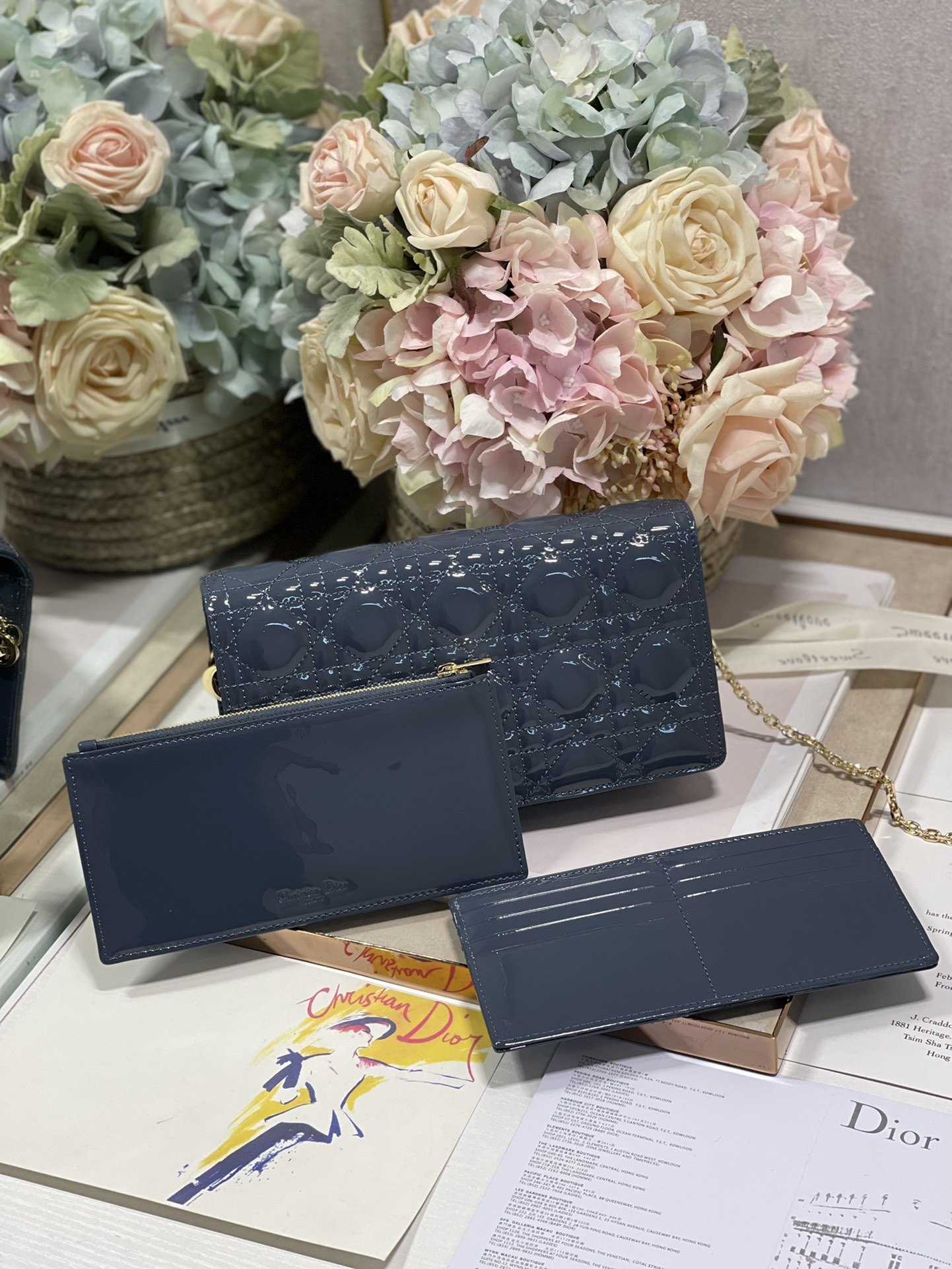 Dior Three-piece Clutch Bag - Image 8