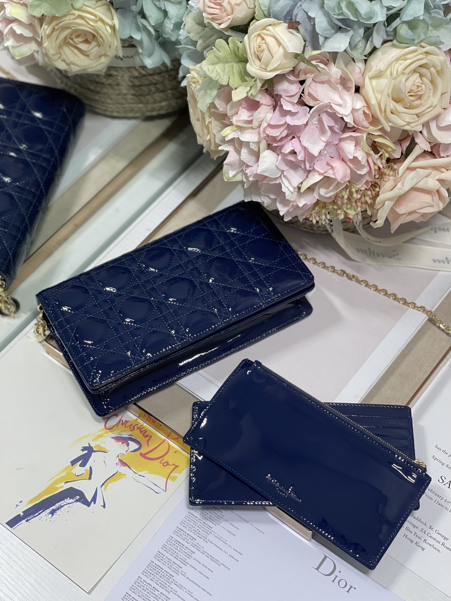 Dior Three-piece Clutch Bag - Image 5