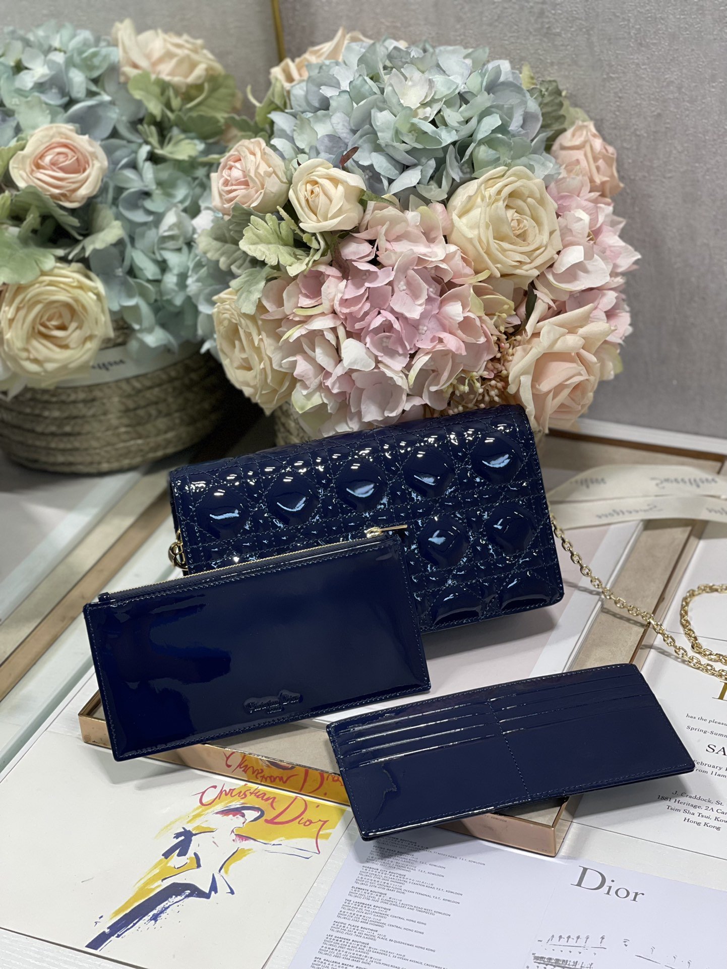 Dior Three-piece Clutch Bag - Image 4