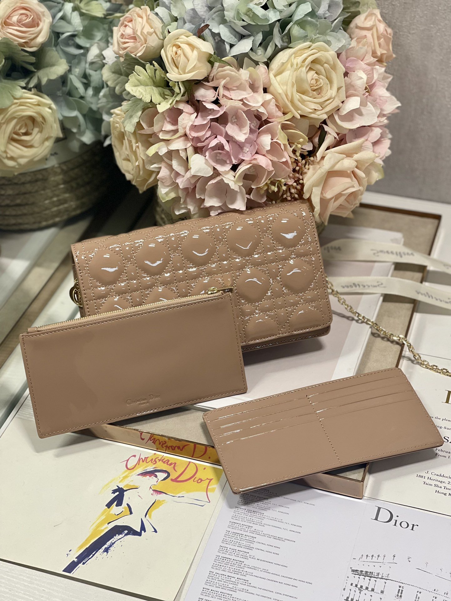 Dior Three-piece Clutch Bag - Image 6