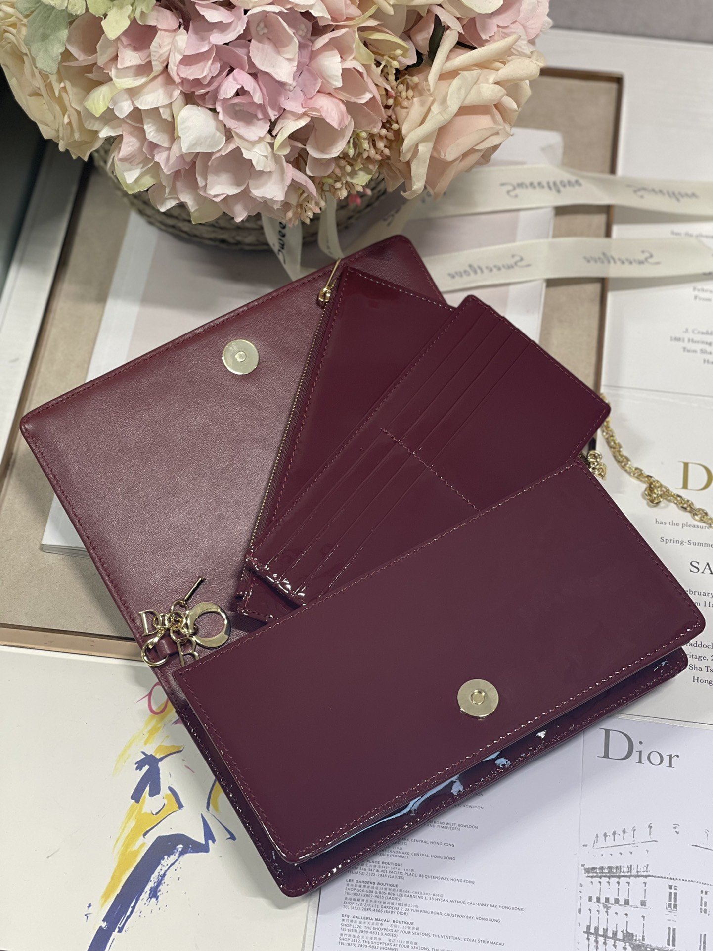 Dior Three-piece Clutch Bag - Image 9