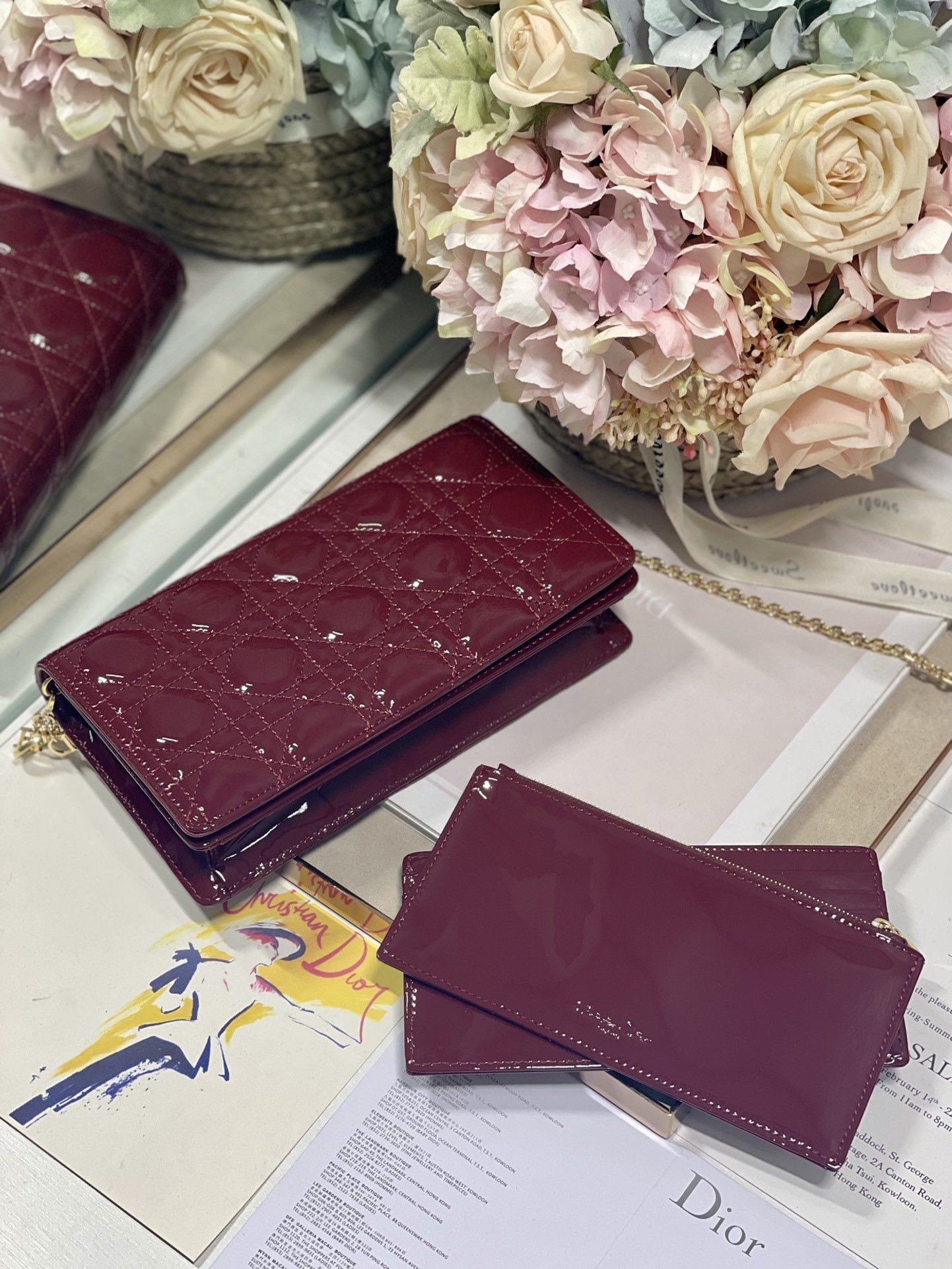 Dior Three-piece Clutch Bag - Image 8