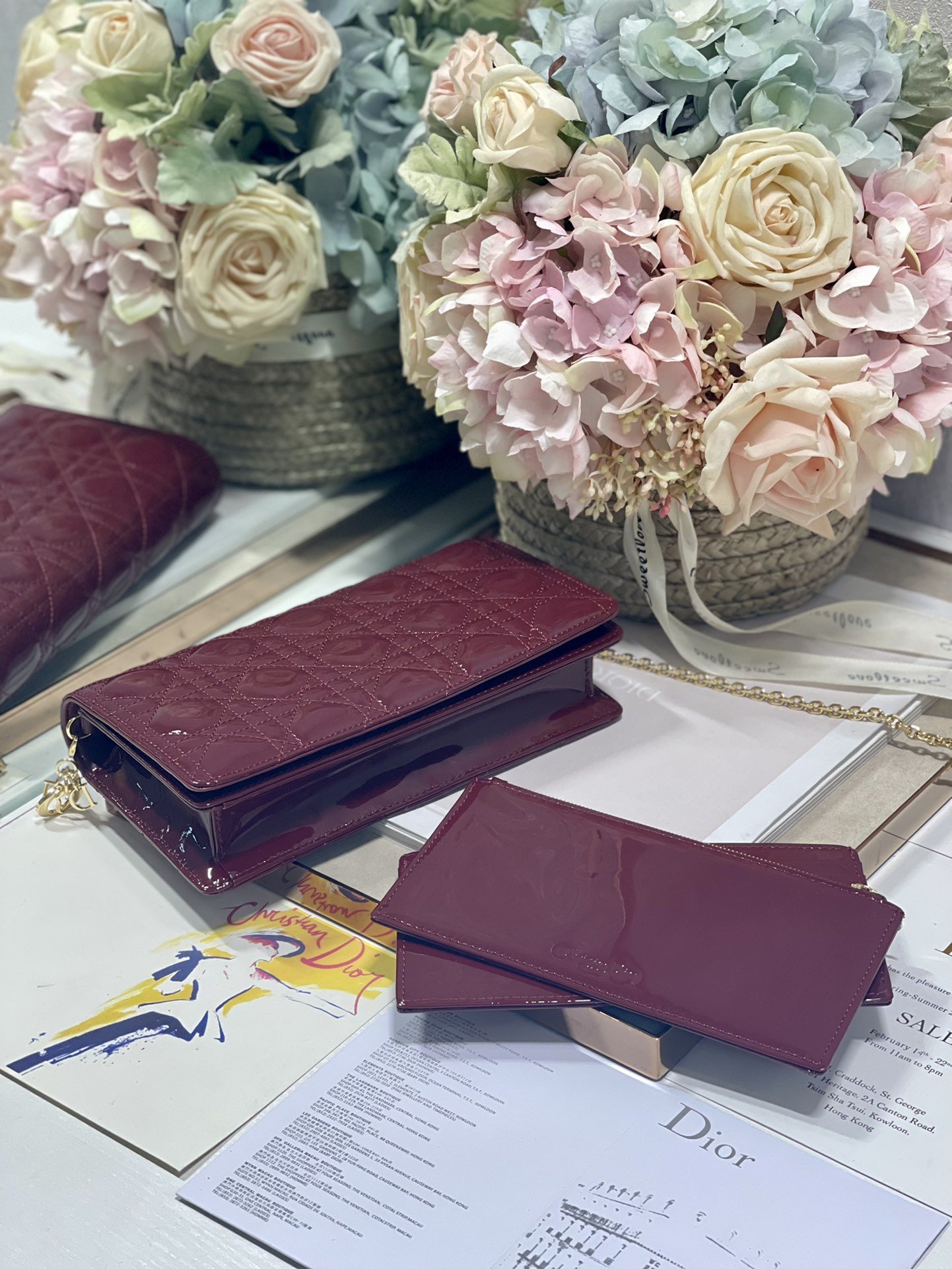 Dior Three-piece Clutch Bag - Image 4