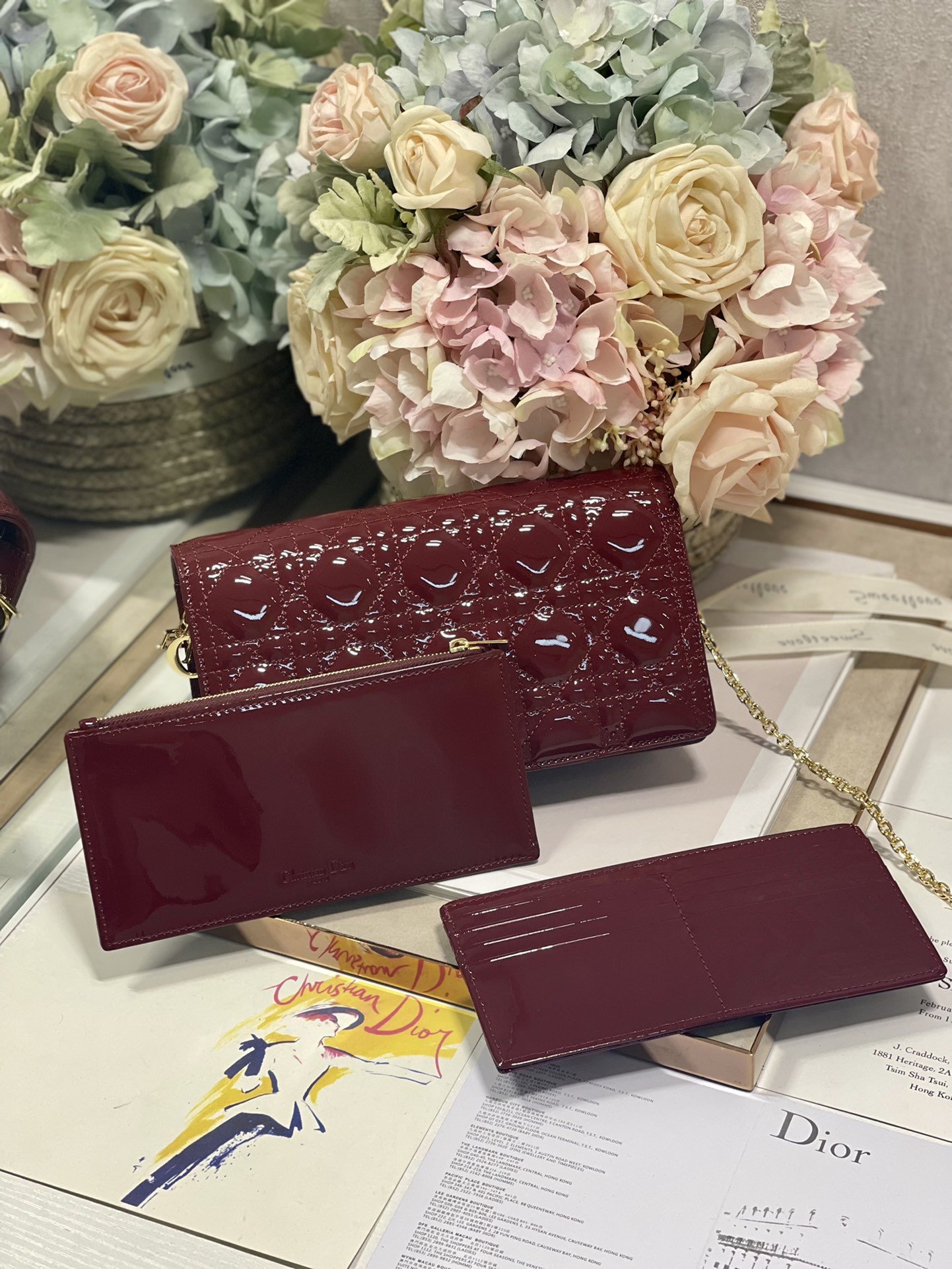 Dior Three-piece Clutch Bag - Image 5