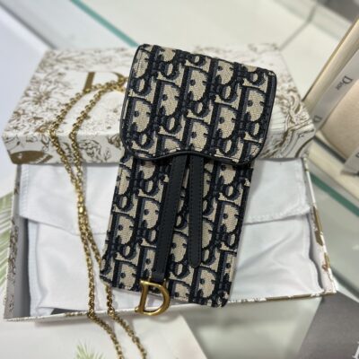 Dior Phone Case on Chain