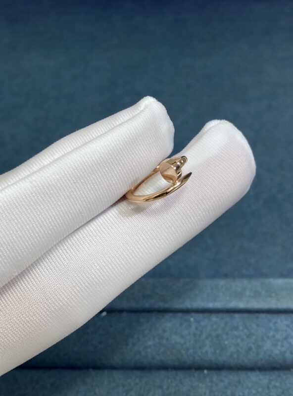 Stud Earrings Without Diamonds, Rose Gold