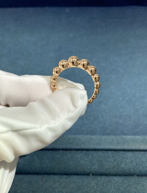 Bead Ring, Rose Gold