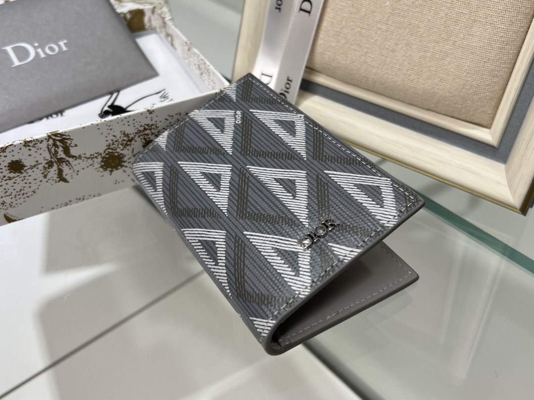 Dior Oblique Print Wallet - Image 6