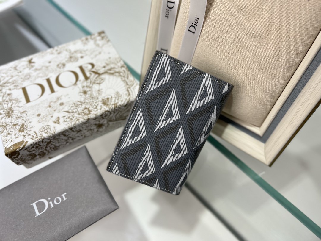 Dior Oblique Print Wallet - Image 5