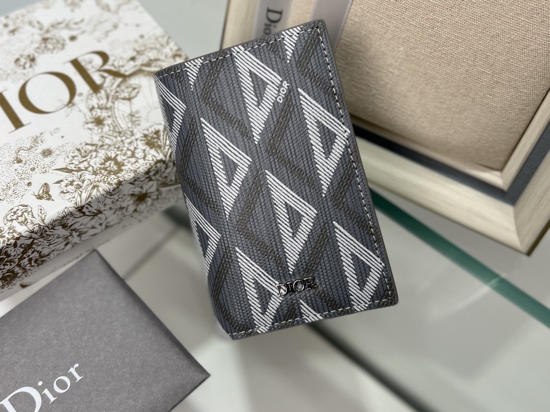 Dior Oblique Print Wallet - Image 9