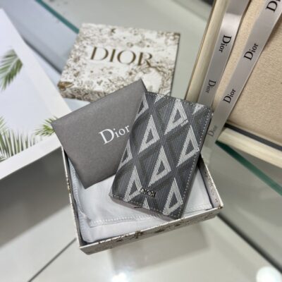 Dior Oblique Print Wallet