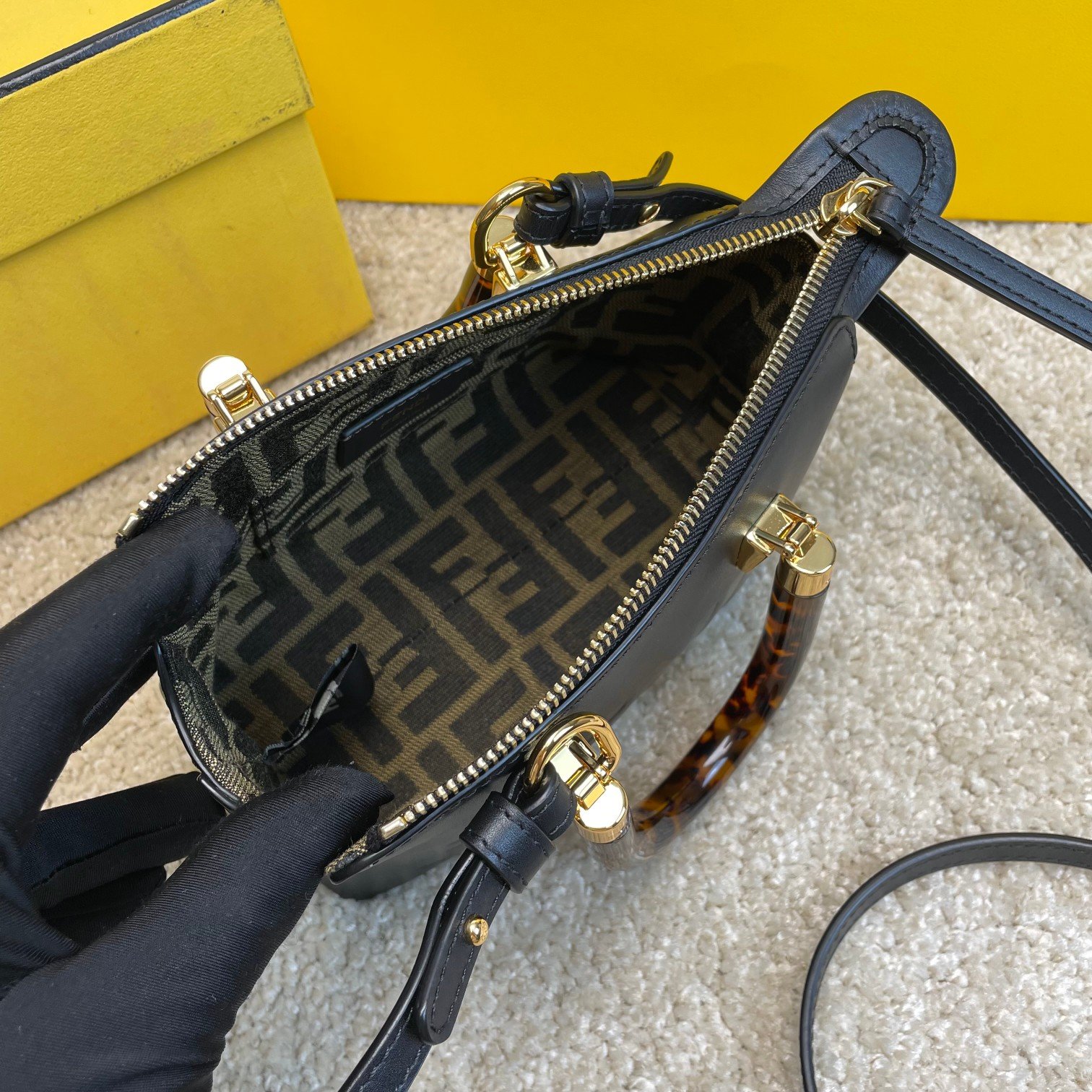 Fendi Boston Mini Bag - Image 6