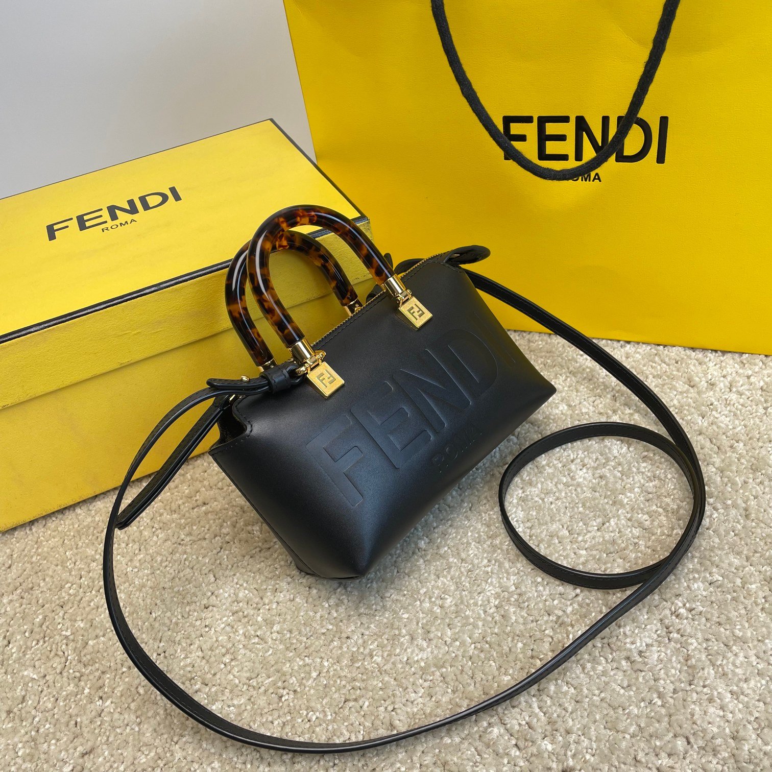 Fendi Boston Mini Bag - Image 3