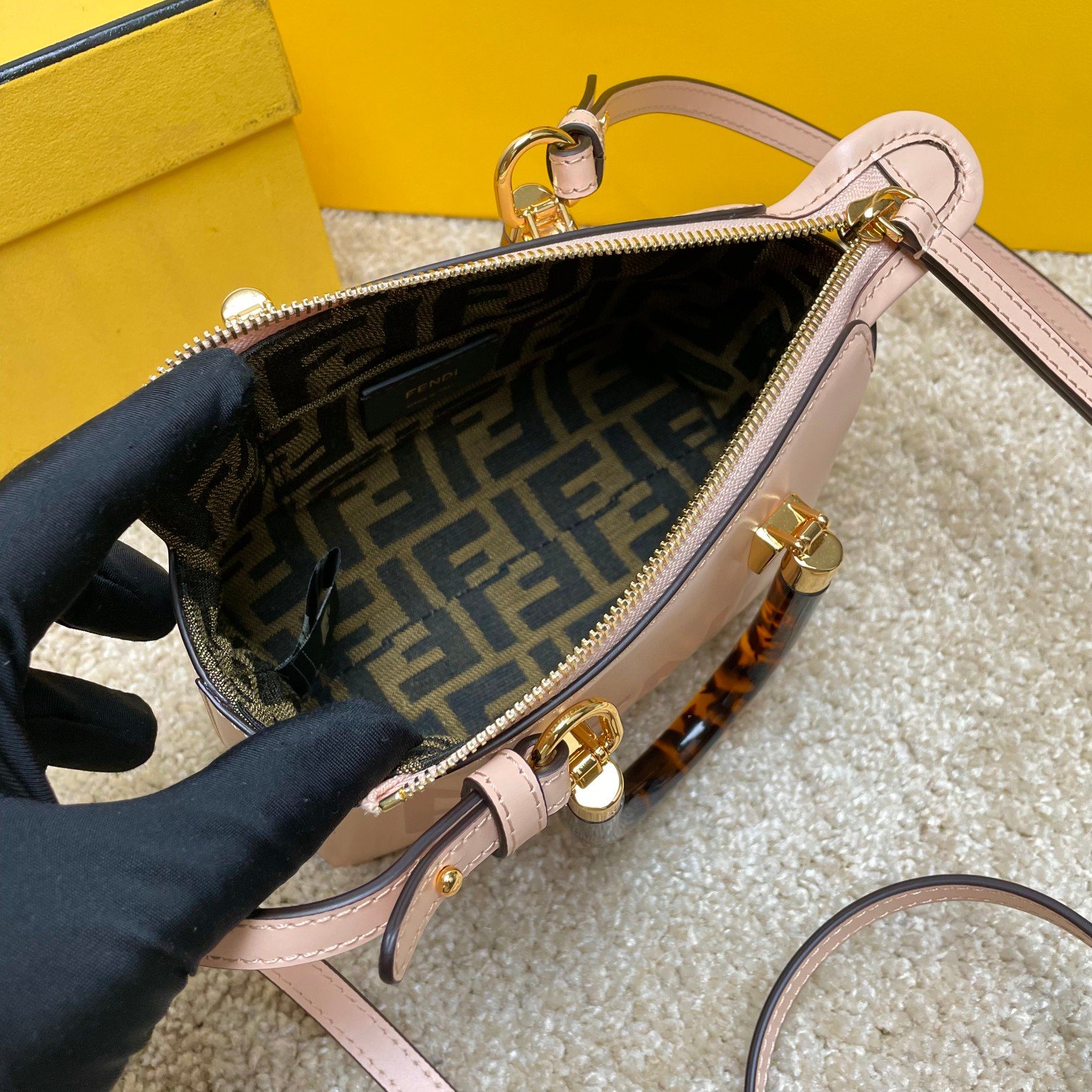 Fendi Boston Mini Bag - Image 6