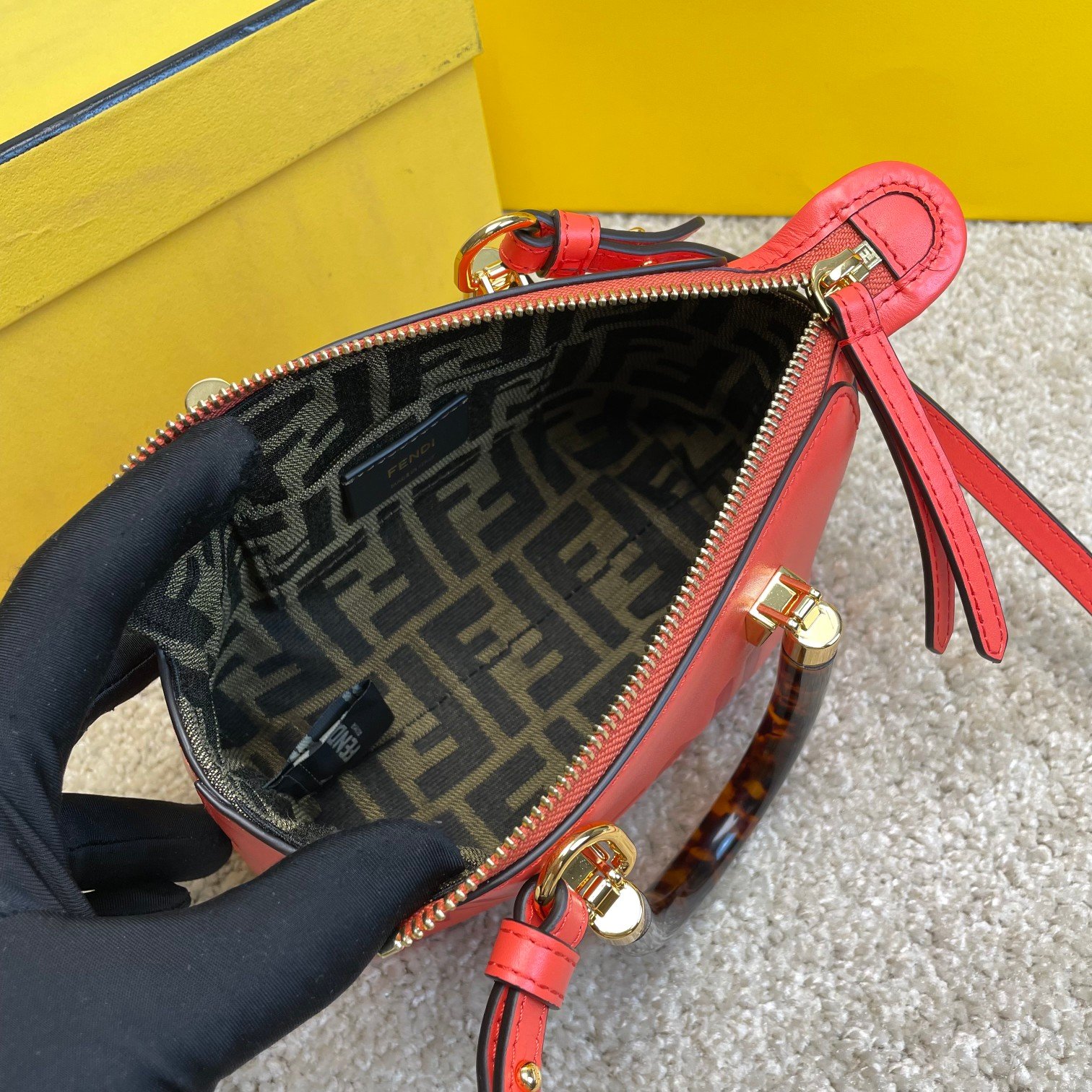 Fendi Boston Mini Bag - Image 8