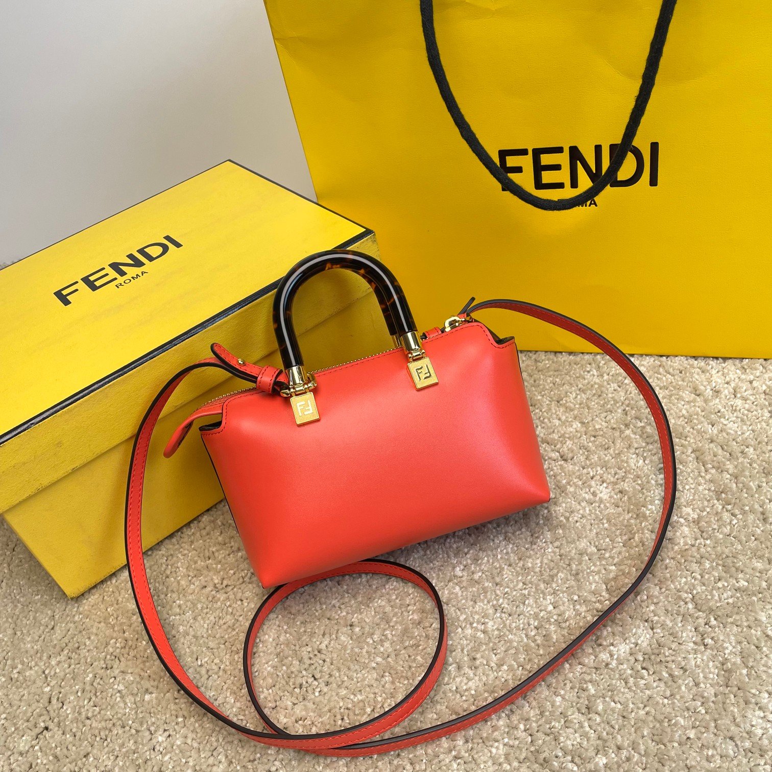 Fendi Boston Mini Bag - Image 2