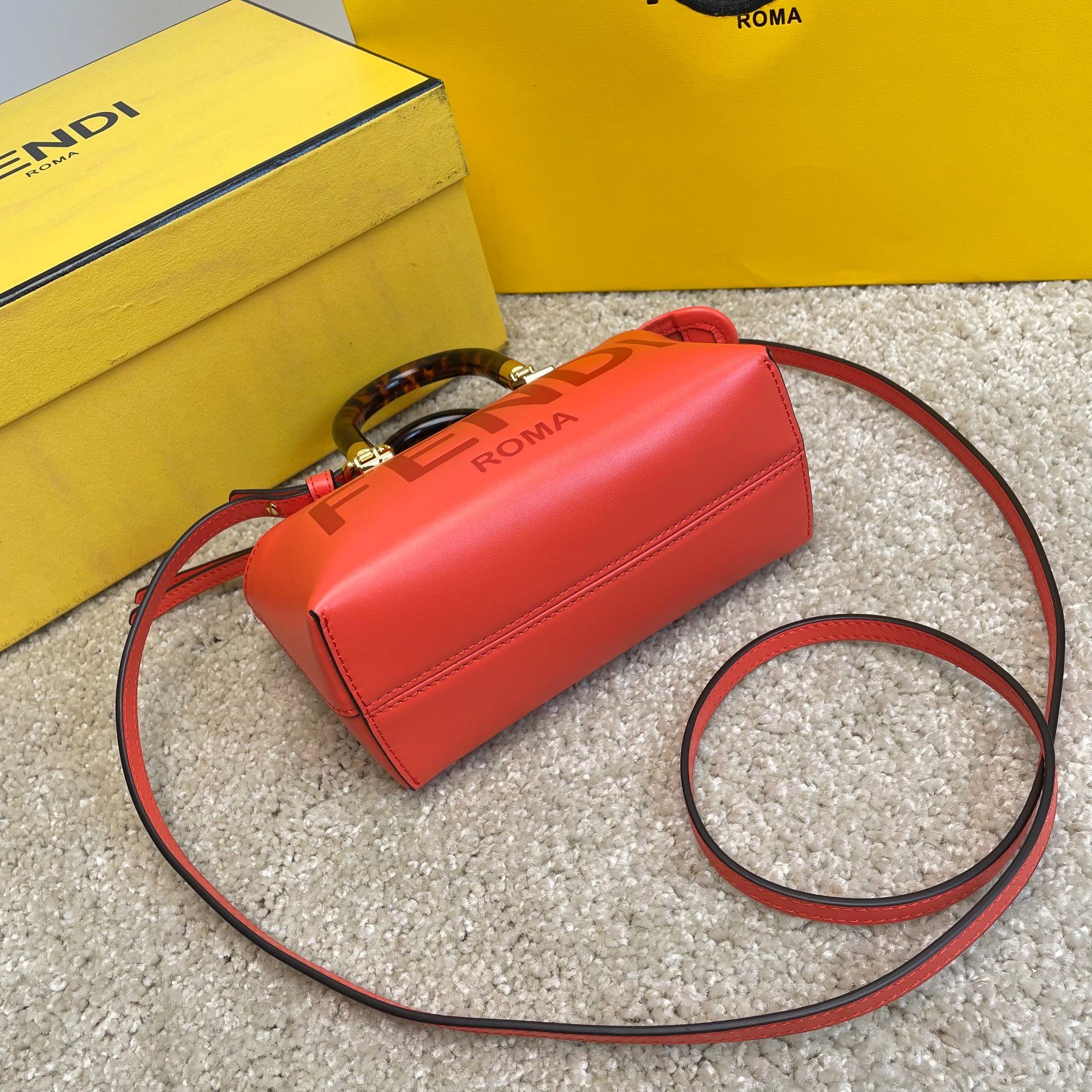 Fendi Boston Mini Bag - Image 7