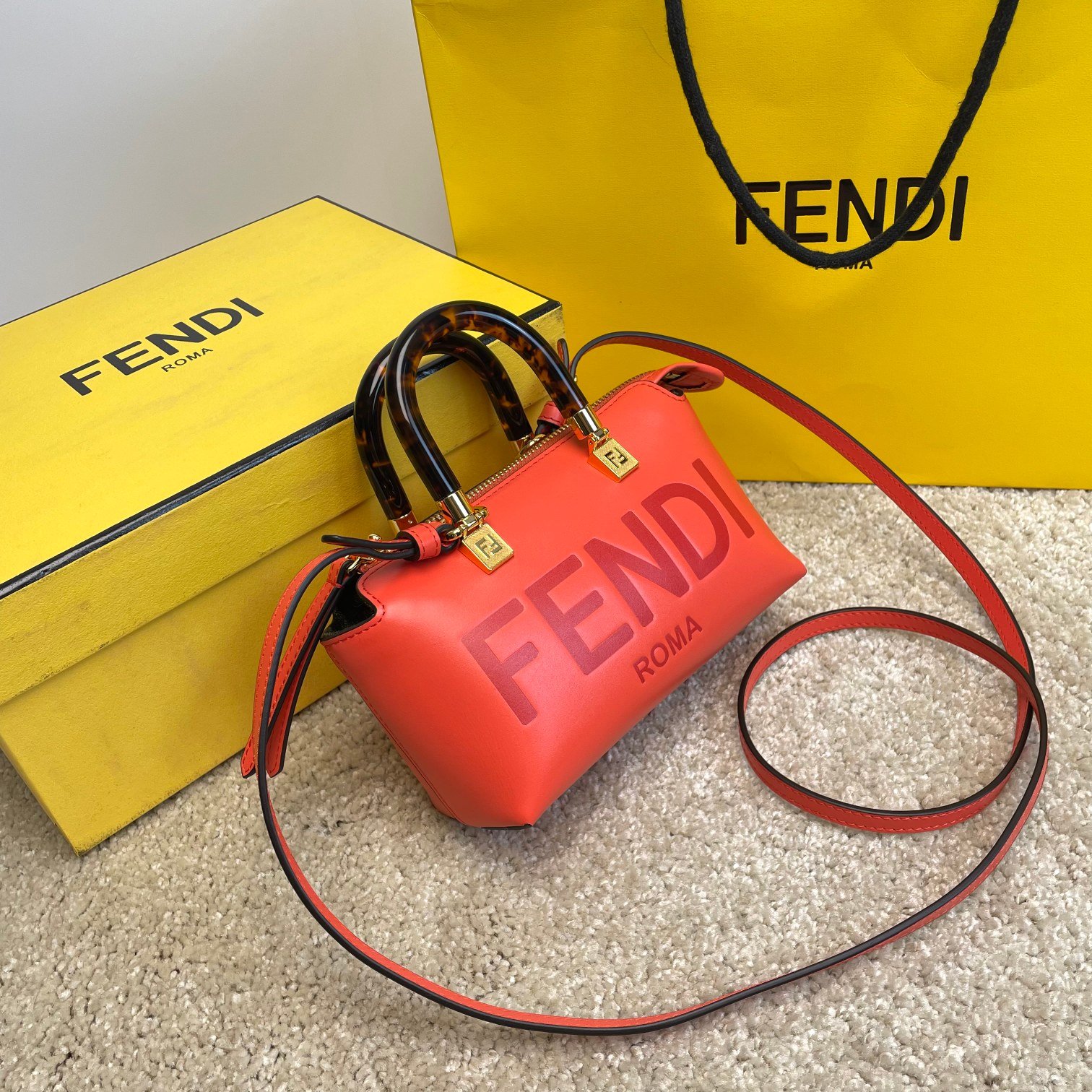 Fendi Boston Mini Bag - Image 3