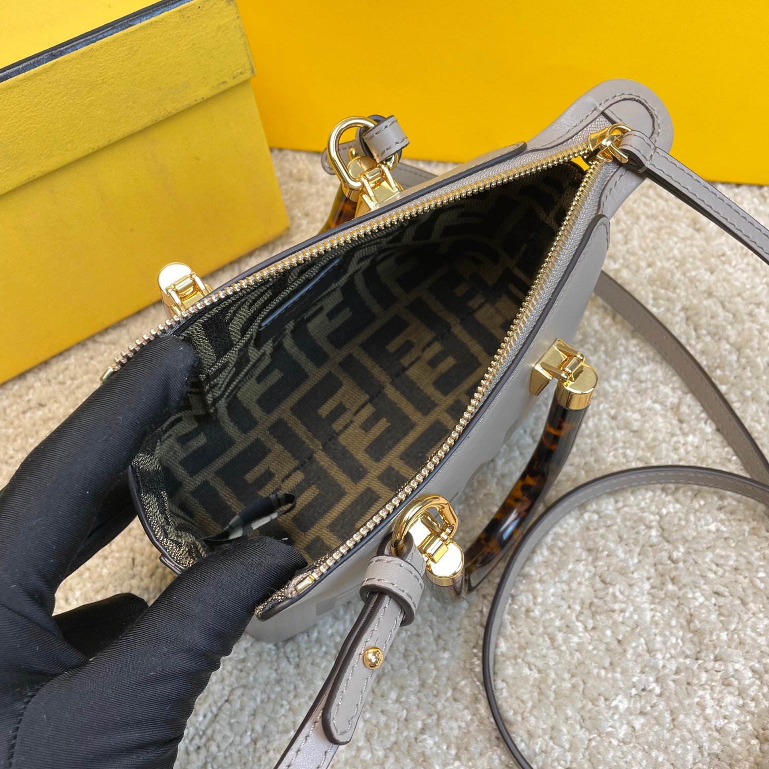 Fendi Boston Mini Bag - Image 4