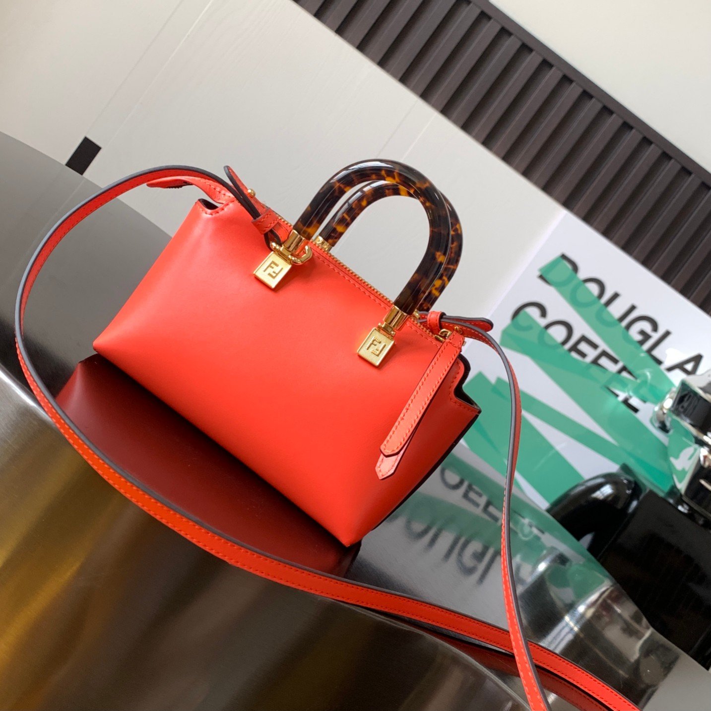 Fendi Small Boston Bag - Image 2