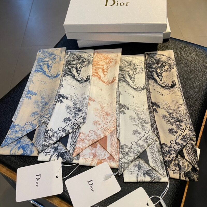 Dior Silk Small Ribbon Headband