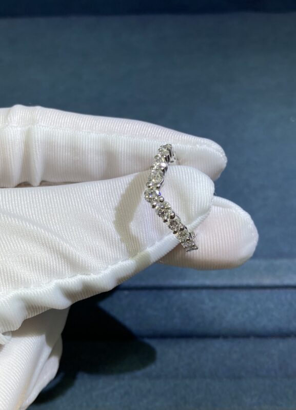 HW Full Diamond Ring, Platinum