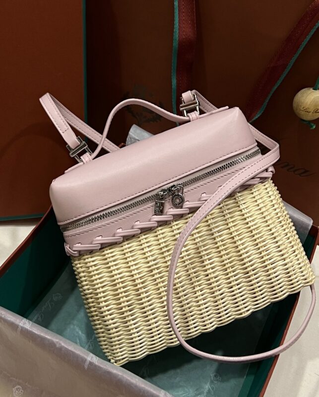 Loro Piana L19 Bamboo Weaving Bag