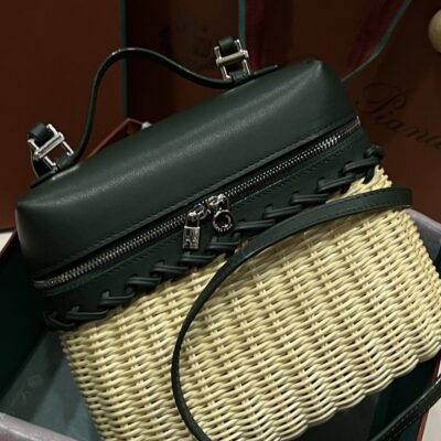 Loro Piana L19 Bamboo Weaving Bag