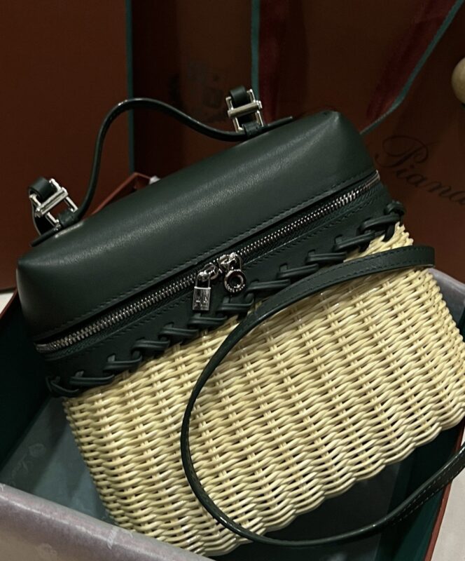 Loro Piana L19 Bamboo Weaving Bag