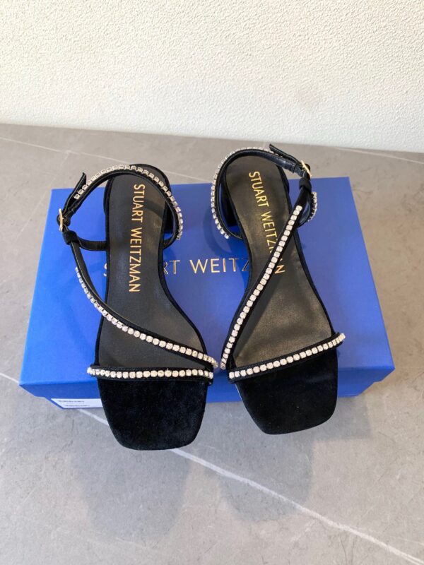YSL Soirée Crystal Sandals