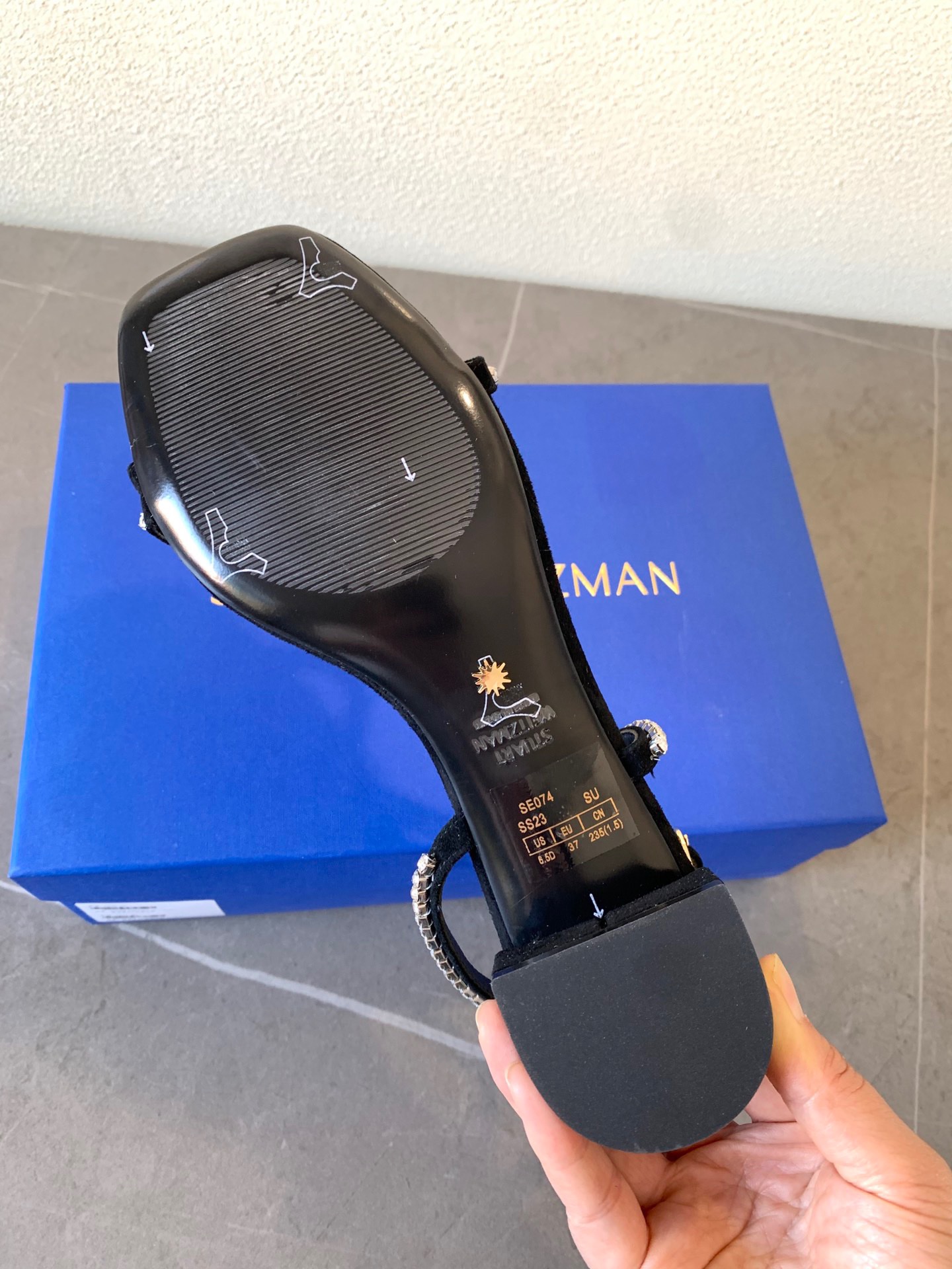 YSL Soirée Crystal Sandals - Image 9