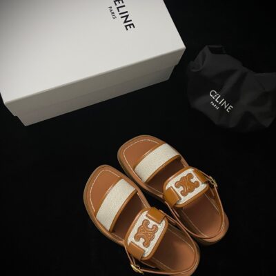 Celine 2023 New Retro Roman Sandals
