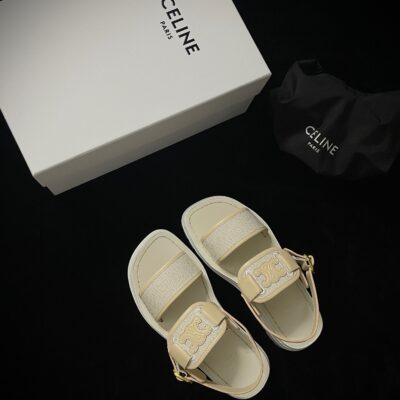 Celine 2023 New Retro Roman Sandals