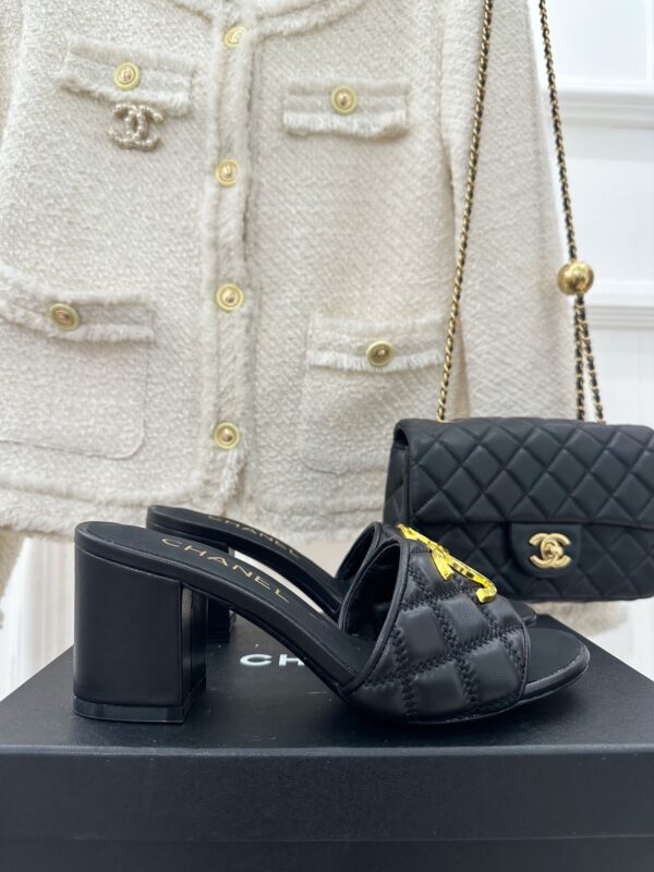 Chanel New Heel Sandals