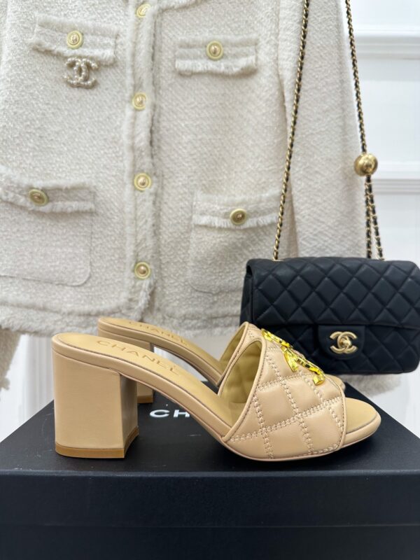 Chanel New Heel Sandals