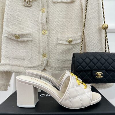 Chanel New Heel Sandals