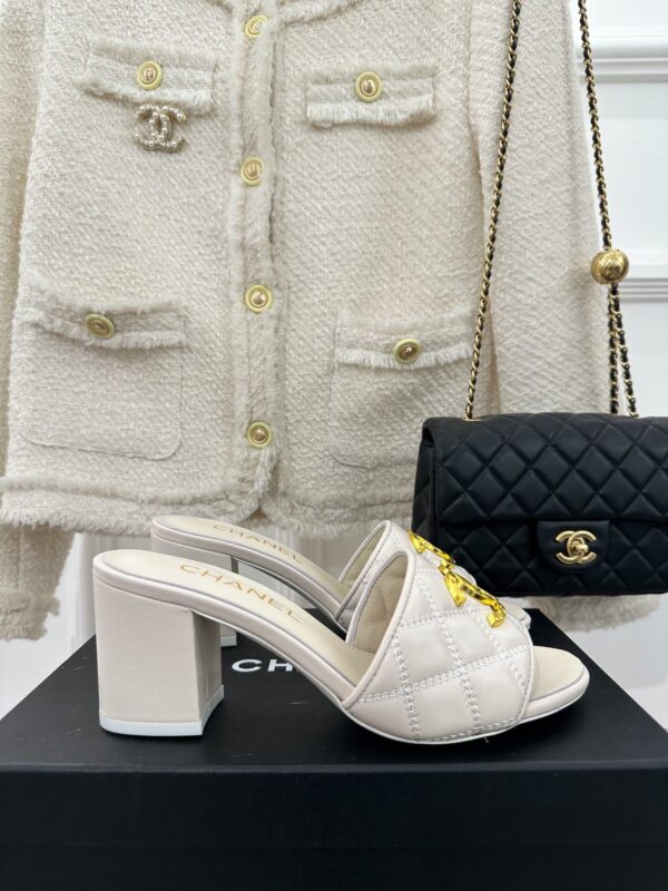 Chanel New Heel Sandals